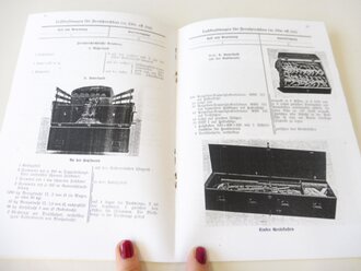 REPRODUKTION, D705 Beladeplan für einen Lastkraftwagen für Fernsprechbau, datiert 1939/41, A5, 35 Seiten