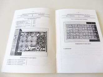 REPRODUKTION, L.Dv.952 Beladeplan für einen Lastkraftwagen für Fernsprechgerätevorrat, datiert 1938/40, A5, 49 Seiten