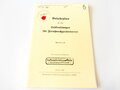 REPRODUKTION, L.Dv.952 Beladeplan für einen Lastkraftwagen für Fernsprechgerätevorrat, datiert 1938/40, A5, 49 Seiten