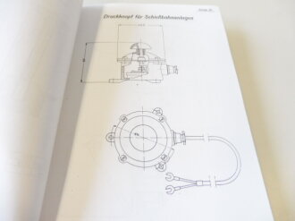 REPRODUKTION, D73972 Zielverkehr und Sicherung durch die Nachrichtenanlagen auf Schießständen und Schießbahnen, datiert 1937, A5, 34 Seiten + zahlreiche Anlagen