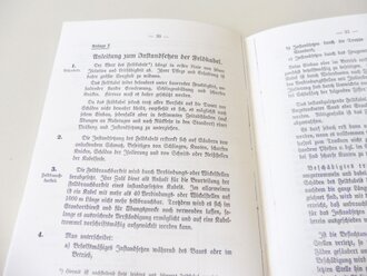 REPRODUKTION, H.Dv. 488/7 Vorschrift für das Verwalten des Geräts bei der Truppe, datiert 1934, A5, 33 Seiten