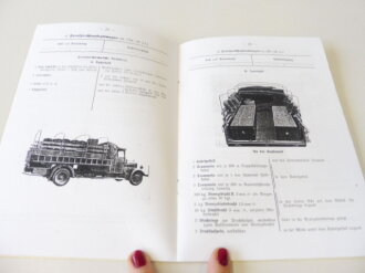 REPRODUKTION, D704 Gerätnachweis für einen Fernsprechbautrupp (mot), datiert 1939/41, A5, 47 Seiten