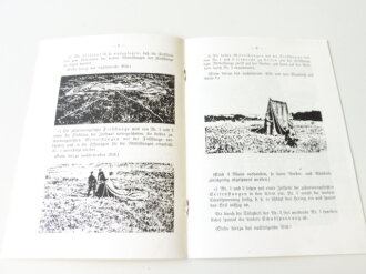 REPRODUKTION, D931/1 Das große Nachrichtenzelt, datiert 1932/39, A5, 16 Seiten