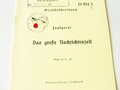 REPRODUKTION, D931/1 Das große Nachrichtenzelt, datiert 1932/39, A5, 16 Seiten