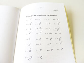 REPRODUKTION, D955 Anleitung für die Ausbildung in der Morseschrift, datiert 1932/33, A5, 45 Seiten