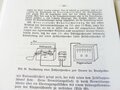 REPRODUKTION, H.Dv. 164 Unterrichtsbuch für die Fernsprechtechnik im Heere, datiert 1930, A5, 192 Seiten