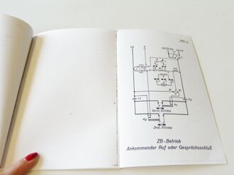 REPRODUKTION, H.Dv. 95/16  Der Amtsanschließer 33, datiert 1935, A5, 16 Seiten + Anlagen