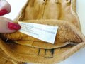 U.S. 1969 dated Glove Shells, Leather , Protector, size I, New old stock