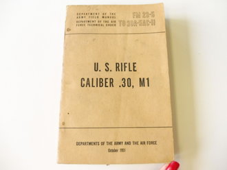 U.S. 1951 dated FM 23-5 " U.S. Rifle Caliber.30,...