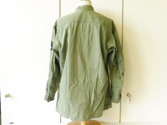 U.S. 1967 dated Coat Mans Cotton, size Medium Regular, used, Schulterbreite 48 cm, Armlänge 60 cm