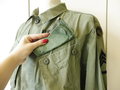 U.S. 1967 dated Coat Mans Cotton, size Medium Regular, used, Schulterbreite 48 cm, Armlänge 60 cm