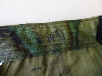 U.S. 1970 dated Trousers Man´s Camouflage Cotton, size Large Long, unissued, ERDL Camo