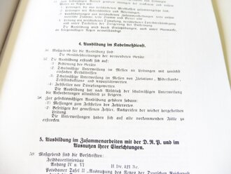 REPRODUKTION, H.Dv.421/6d Ausbildungsvorschrift für die Nachrichtentruppe, Die Fernsprechbetriebskompanie (mot), datiert 1940, A4, 24 Seiten