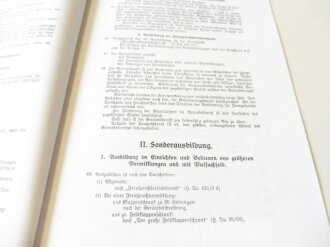 REPRODUKTION, H.Dv.421/6g Ausbildungsvorschrift für die Nachrichtentruppe, Die Fernsprechbetriebskompanie (mot), datiert 1940, A4, 24 Seiten