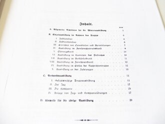 REPRODUKTION, H.Dv.421/6h Ausbildungsvorschrift für die Nachrichtentruppe, Die Panzersprechbetriebskompanie, datiert 1939/41, A4, 29 Seiten