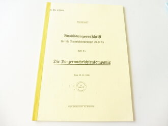 REPRODUKTION, H.Dv.421/6k Ausbildungsvorschrift für...