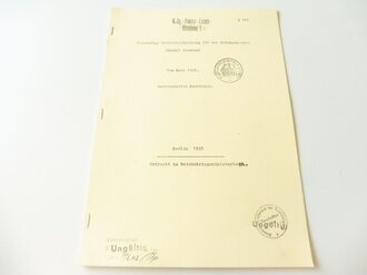 REPRODUKTION, D755 Vorläufige Gerätebeschreibung für den Erdungsmesser, datiert 1931/35, A4, 7 Seiten