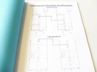 REPRODUKTION, Fernsprechgerätelehre Vermittlungen, datiert 1940, A4