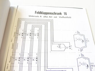 REPRODUKTION, Fernsprechgerätelehre Vermittlungen, datiert 1940, A4