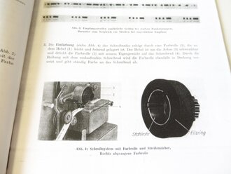 REPRODUKTION, D.(Luft)T.9210 Luftnachrichtentruppe, Der Schnellmorseschreiber MS5, datiert 1942, A4, 22 Seiten + Anlagen