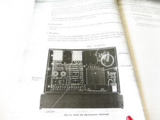 REPRODUKTION, D.(Luft)T.9210 Luftnachrichtentruppe, Der Schnellmorseschreiber MS5, datiert 1942, A4, 22 Seiten + Anlagen