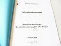 REPRODUKTION, D.(Luft)T.9101 Luftnachrichtentruppe, Aufbau und Wartung der Fernschreibvermittlung T38 (20er Einheit), datiert 1940, A4, 22 Seiten