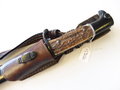 Extraseitengewehr KS98 aus dem 1. Weltkrieg, Sehr gut erhaltenes Stück mit dunkelbraunem Koppelschuh und dem besonderen kleinen Portepee. Drühes Eickhorn Logo bis 1921