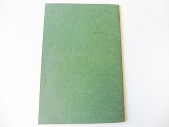 Leistungsbuch des Deutschen Reichsbundes für Leibesübungen, datiert 1937