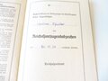 Leistungsbuch des Deutschen Reichsbundes für Leibesübungen, datiert 1937