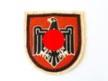 Olympische Spiele 1936 Berlin, NSRL Brustabzeichen für die Deutsche Olypiamannschaft 1936, Höhe 80mm