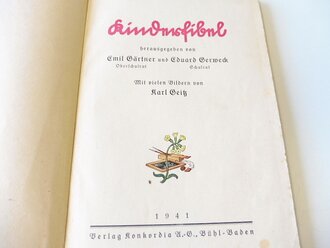 "Kinderfibel" von 1941, DIN A5, 95 Seiten