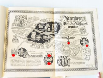 "Reichstagung in Nürnberg 1935" Der Parteitag der Freiheit. 434 Seiten, im Schutzumschlag