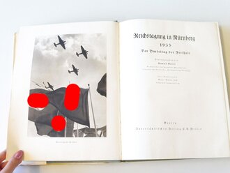 "Reichstagung in Nürnberg 1935" Der Parteitag der Freiheit. 434 Seiten, im Schutzumschlag