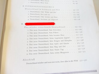"Deutsche Zeitenwende" Vom Nationalismus zum Nationalsozialismus. Völkischer Verlag 1934, mehr als 400 Seiten
