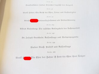 "Reichstagung in Nürnberg 1933"Vaterländischer Verlag Weller, 1933,  410 Seiten