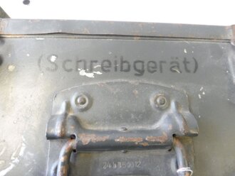 Kasten Fu24  ( Schreibgerät ) für Funkwagen der Wehrmacht z.B. KFZ61. Originallack