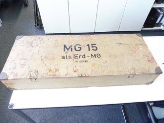 Luftwaffe, Transportkasten MG15 als Erd MG Fl 45790. Originallack