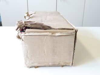 Reservistenflasche Wehrmacht Heer, 1 ungebrauchtes Stück aus der originalen Umverpackung die seinerseits an einen Herrn Uth in Sennelager geliefert wurde.