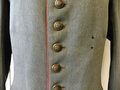 Preussen, feldgraue Feldbluse für einen Offizier. Eigentumstück in gutem Zustand, Schulterbreite 46 cm, Armlänge 64 cm