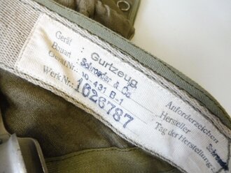 Gurtzeug mit Packsack zum RZ20 Sprung Fallschirm für Fallschirm Truppen datiert 1942. Guter Zustand
