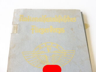 NS Fliegerkorps Lehrhefteordner mit einem Heft