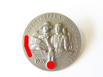 Kunststoffabzeichen NSDAP Kreistreffen Bielefeld-Halle 1939