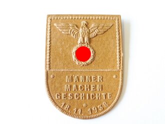 Pappabzeichen Männer machen Geschichte 18.11.1938