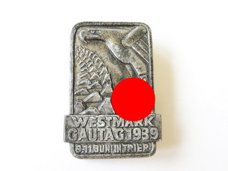 Leichtmetallabzeichen Westmark Gautag 1939, 9.-11. Juni...