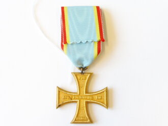 Mecklenburg-Schwerin Militärverdienstkreuz 2. Klasse 1914 am Band