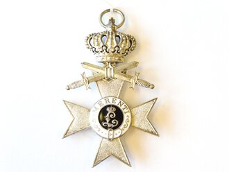 Bayern Militär-Verdienst-Kreuz 2. Klasse mit Krone...