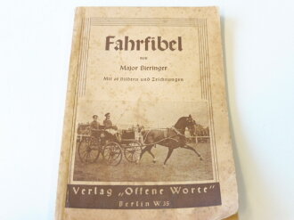 "Fahrfibel" datiert 1936, 99 Seiten