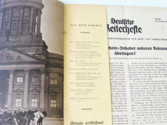 "Deutsche Reiterhefte" Heft 2 in 1938