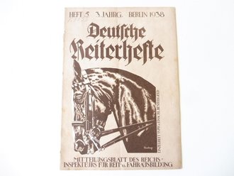 Deutsche Reiterhefte Heft 5 in 1938