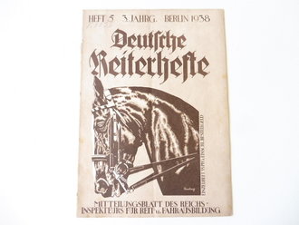 Deutsche Reiterhefte Heft 5 in 1938